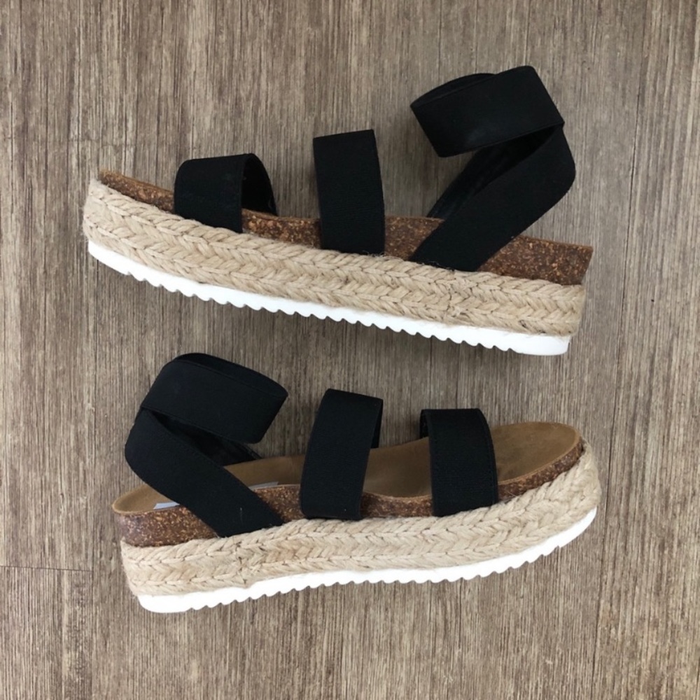 Steve Madden Kimmie Flatform Espadrille Sandals - Picture 7 of 8